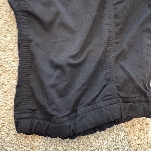 The North Face Black Nylon Capri Cropped Hiking Pants Crop Joggers Medium - Picture 4 of 12